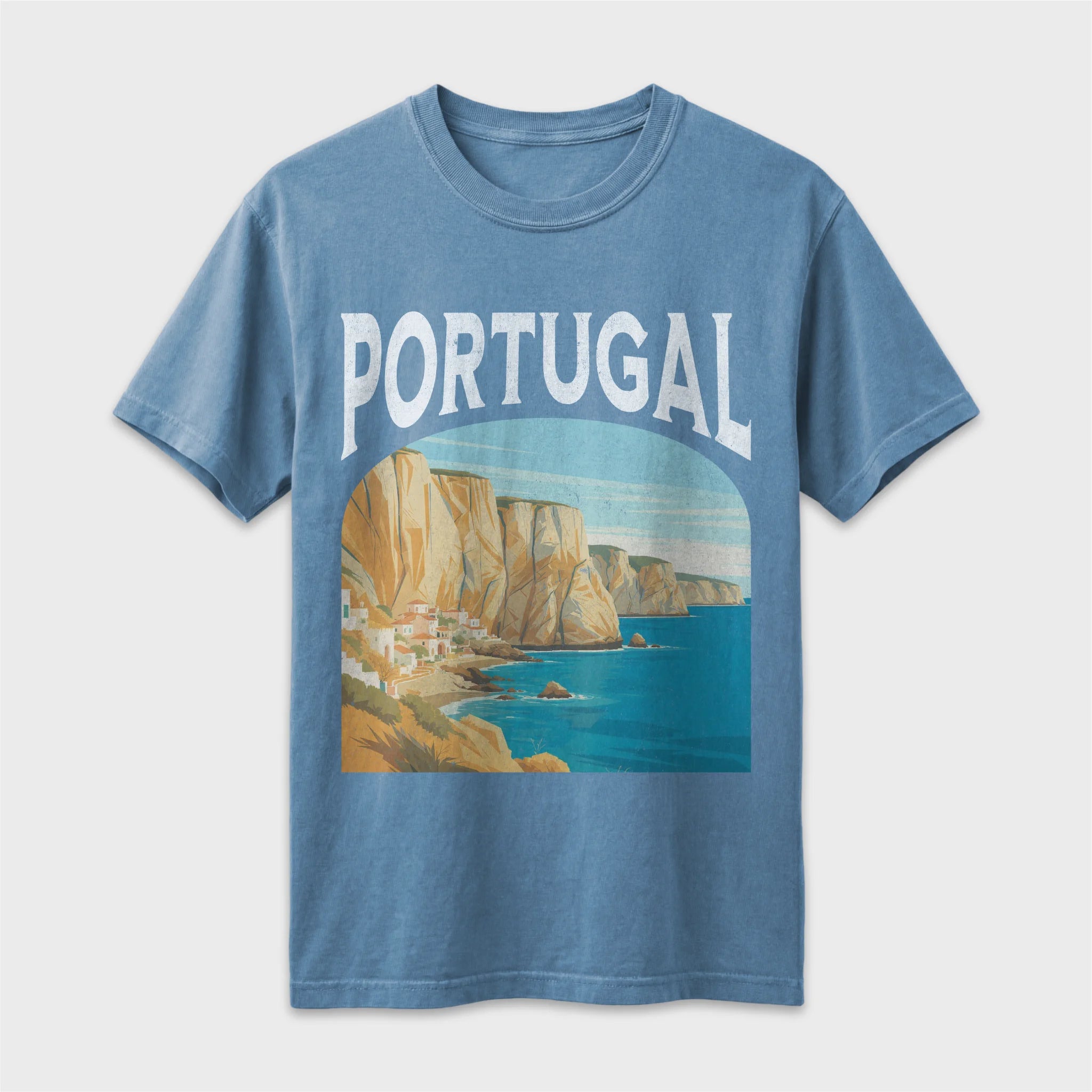 Portugal Vintage Travel Poster T-Shirt
