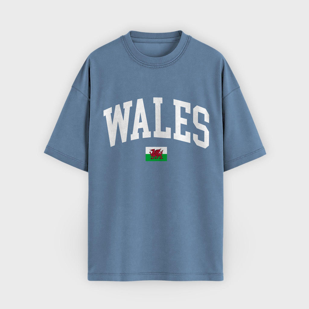 Wales Collegiate Flag T-Shirt