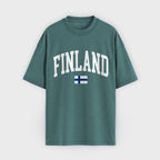 Finland Collegiate Flag T-Shirt