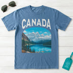Canada Vintage Travel Poster T-Shirt