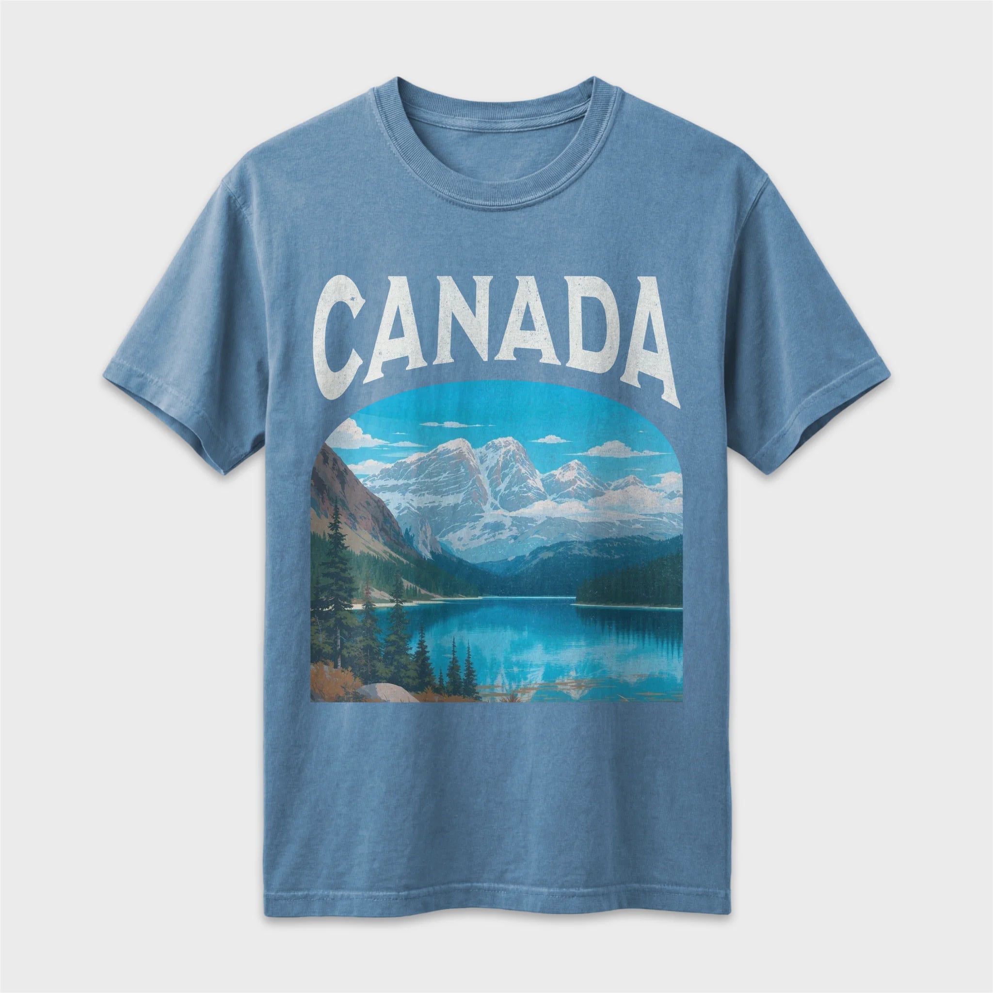 Canada Vintage Travel Poster T-Shirt