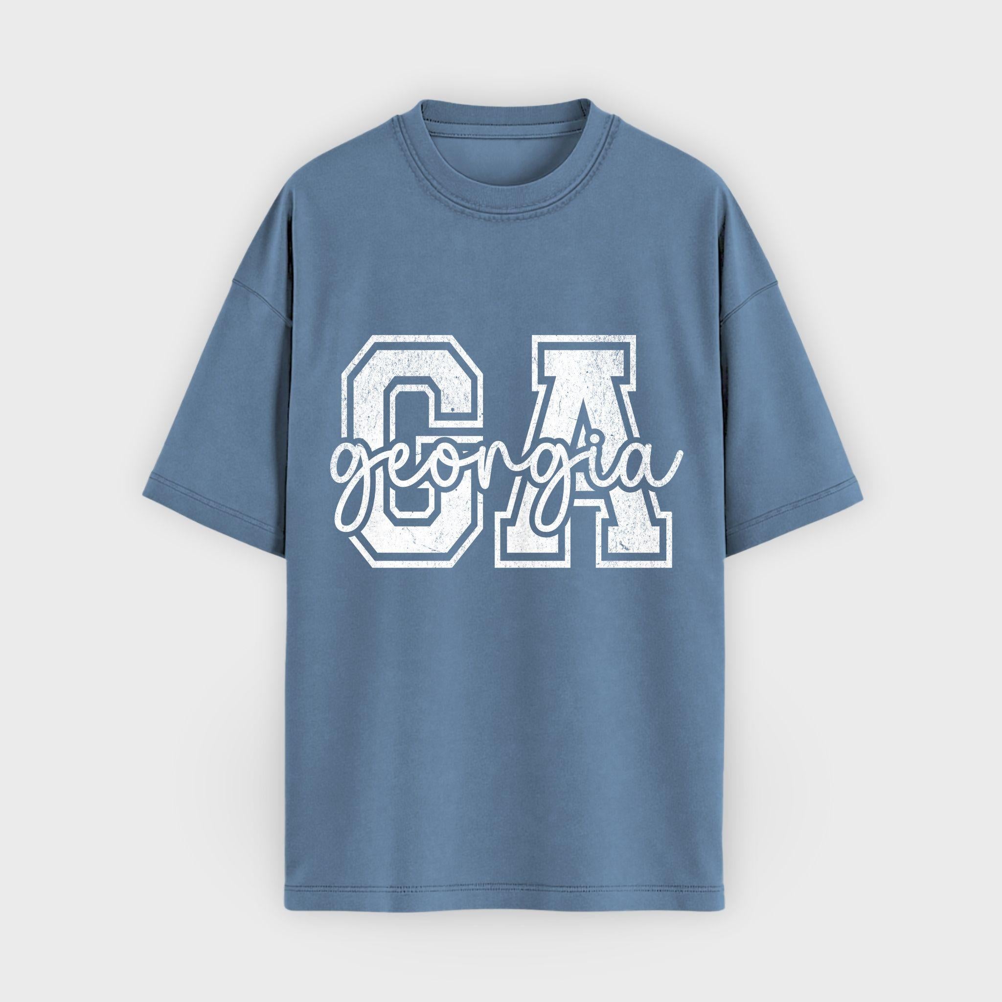 GA Varsity State T-Shirt