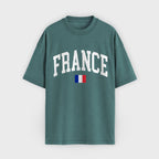 France Collegiate Flag T-Shirt