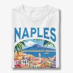 Naples Italy Vintage Travel Poster T-Shirt