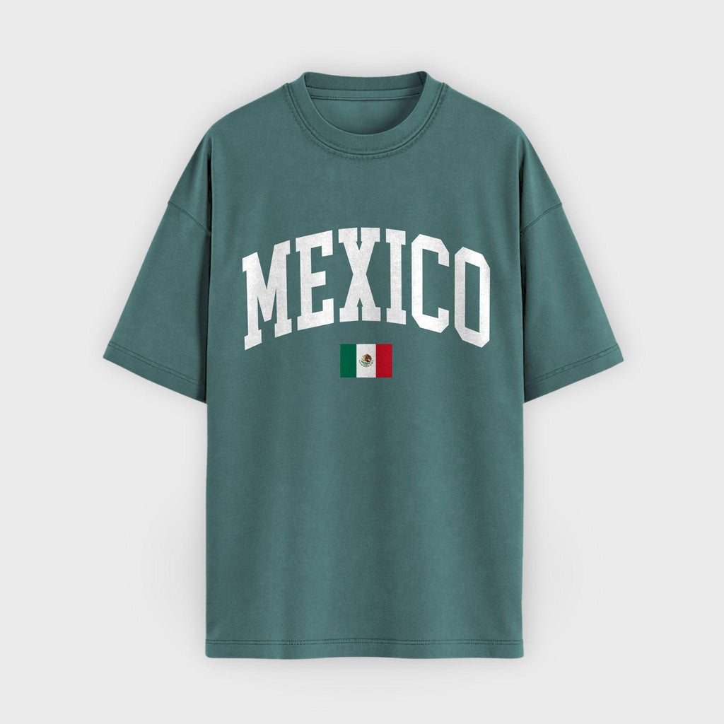 Mexico Collegiate Flag T-Shirt