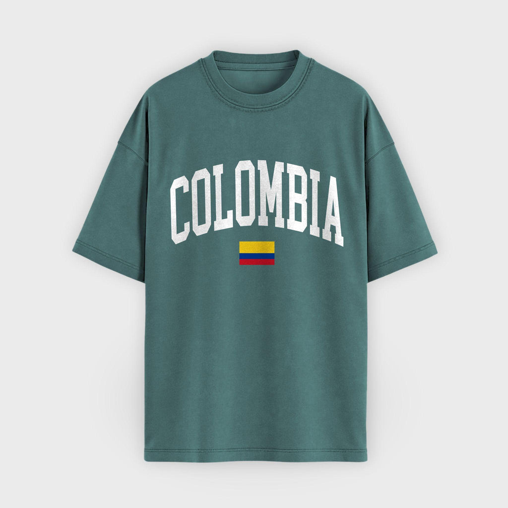 Colombia Collegiate Flag T-Shirt
