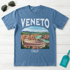 Veneto Italy Vintage Travel Poster T-Shirt