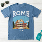 Rome Italy Vintage Travel Poster T-Shirt