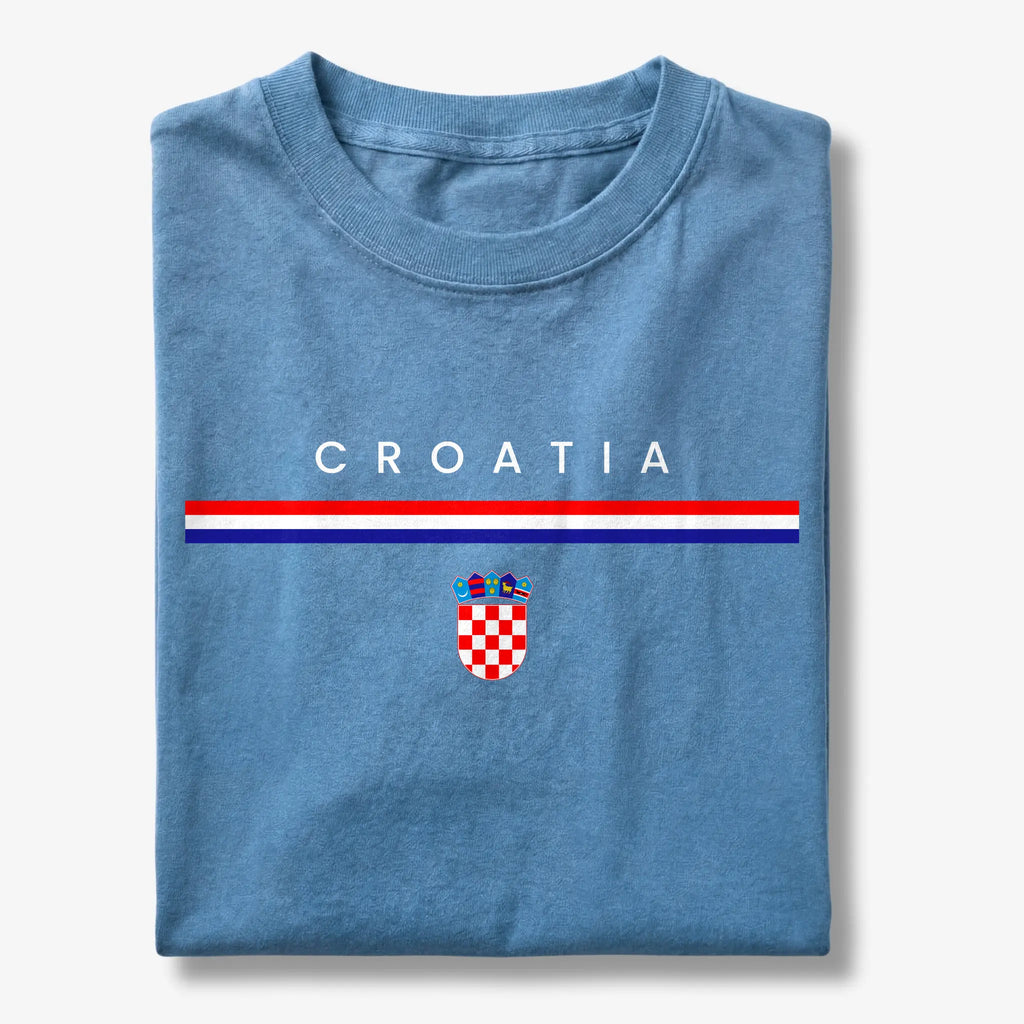 Croatia Flagline T-Shirt