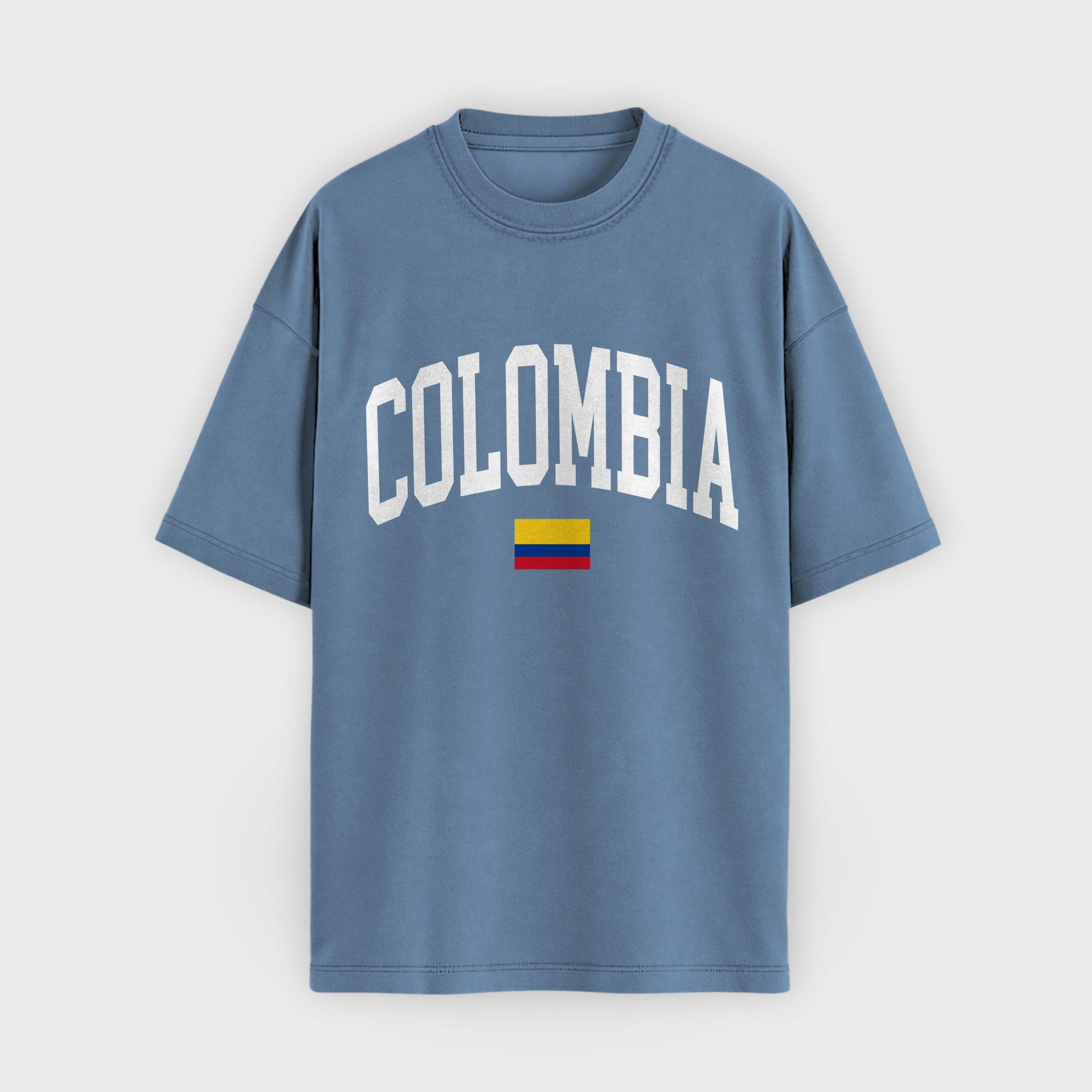 Colombia Collegiate Flag T-Shirt