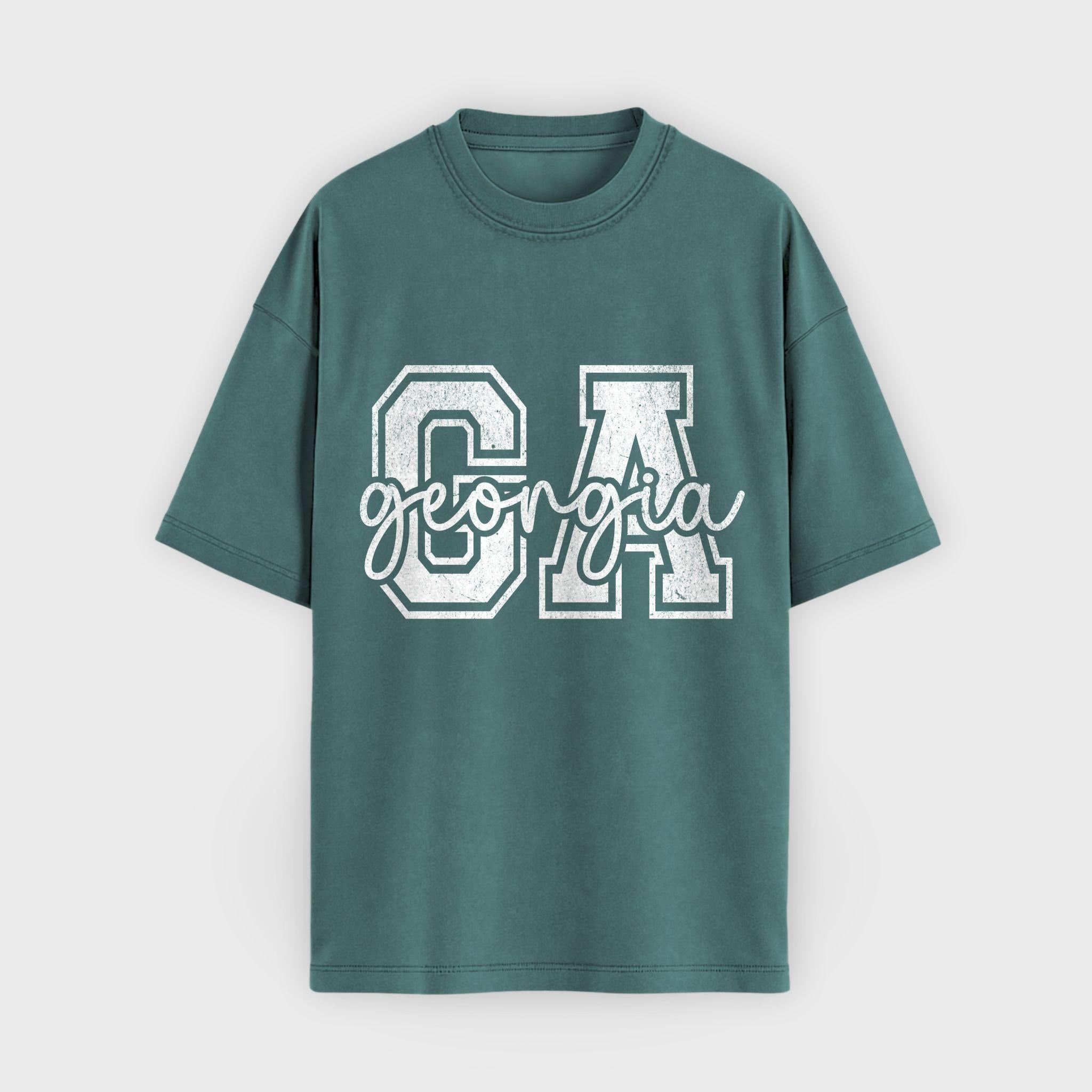 GA Varsity State T-Shirt