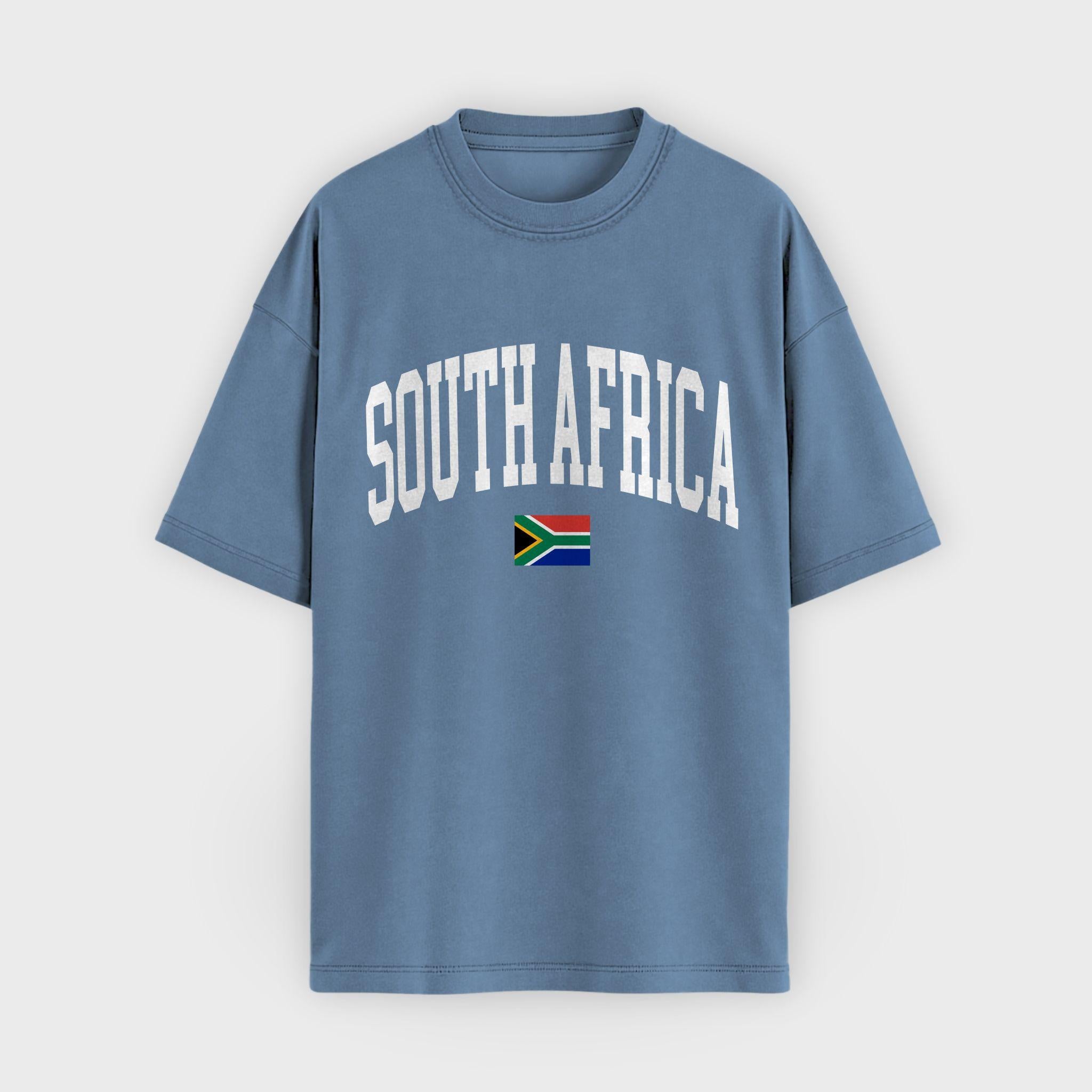 South Africa Collegiate Flag T-Shirt