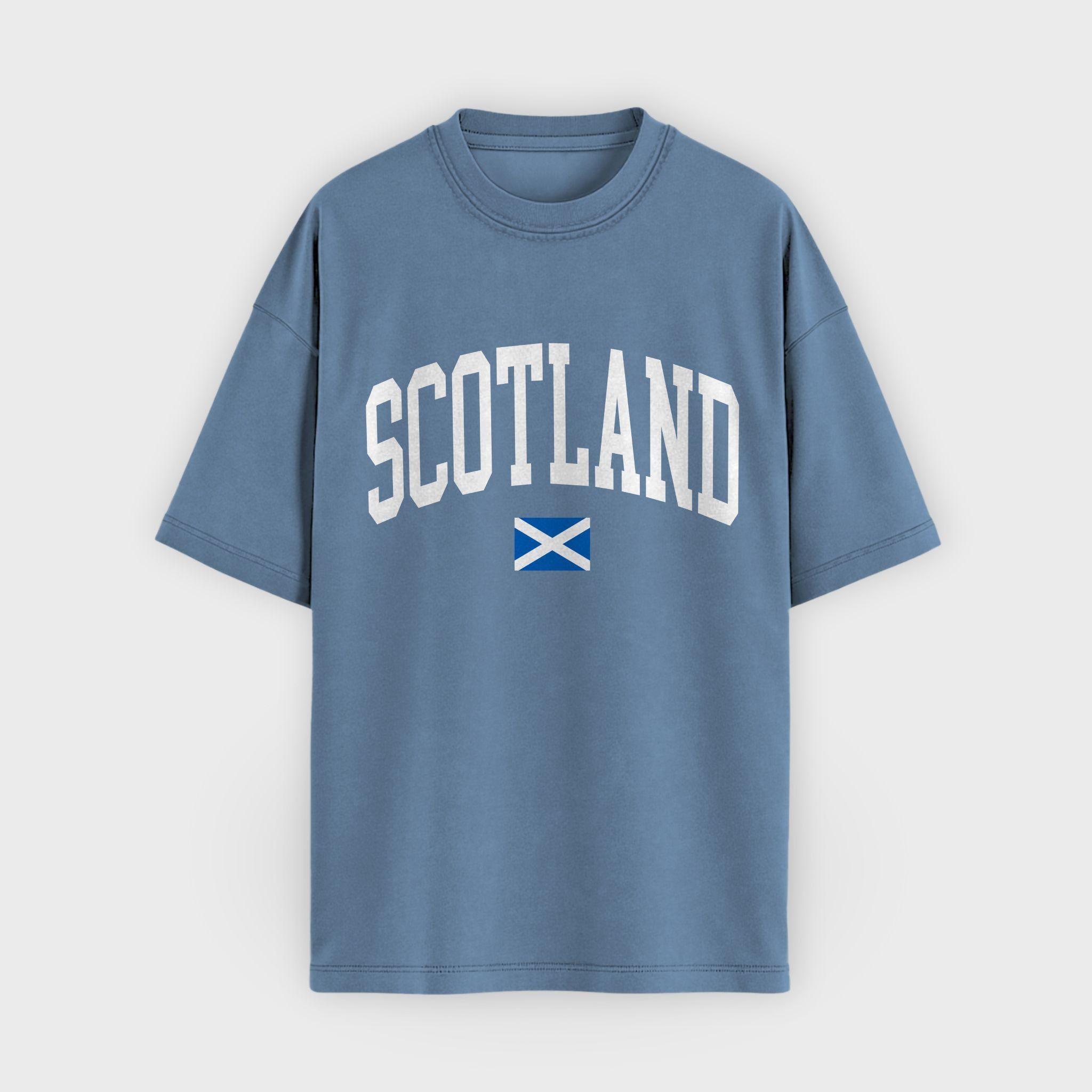 Scotland Collegiate Flag T-Shirt