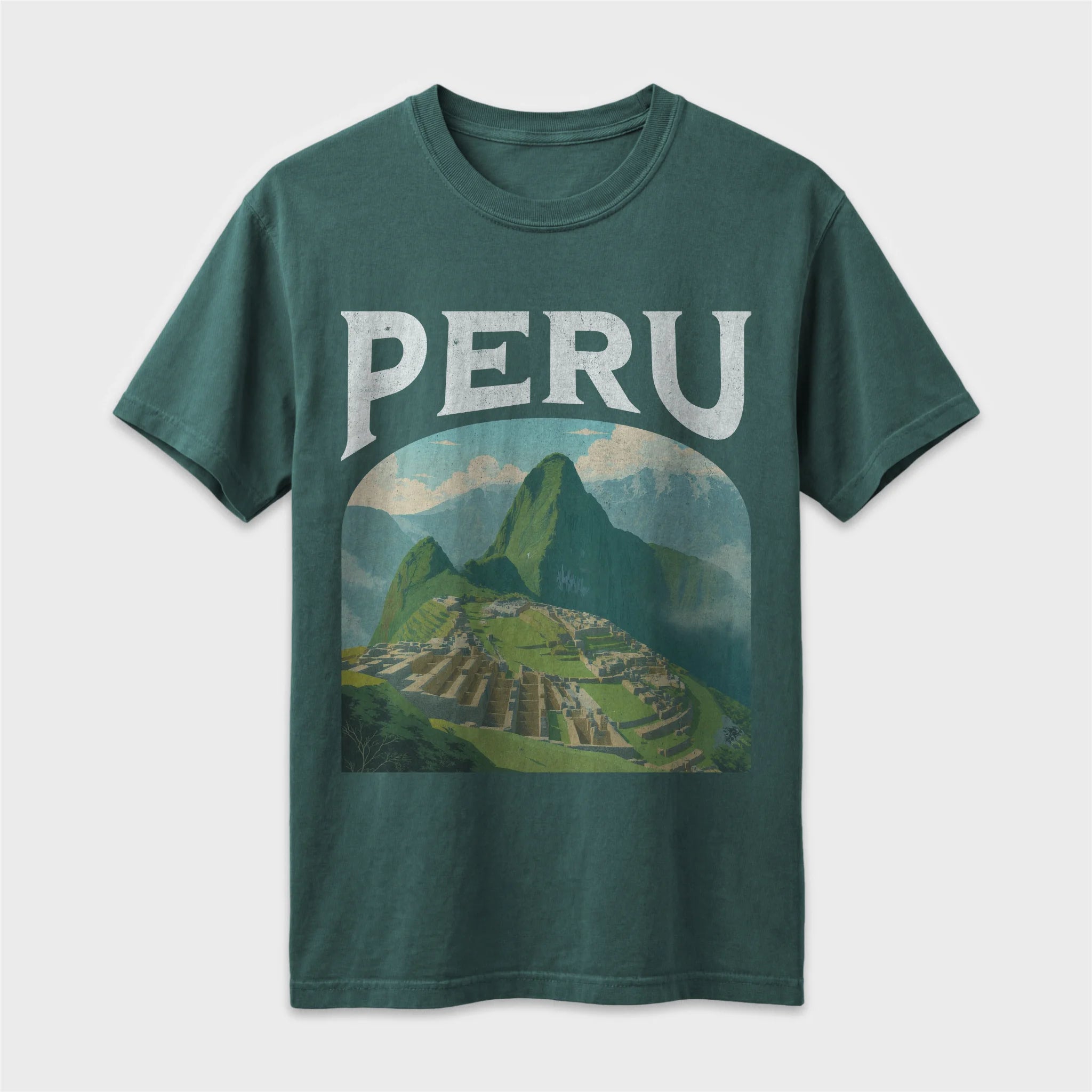 Peru Vintage Travel Poster T-Shirt