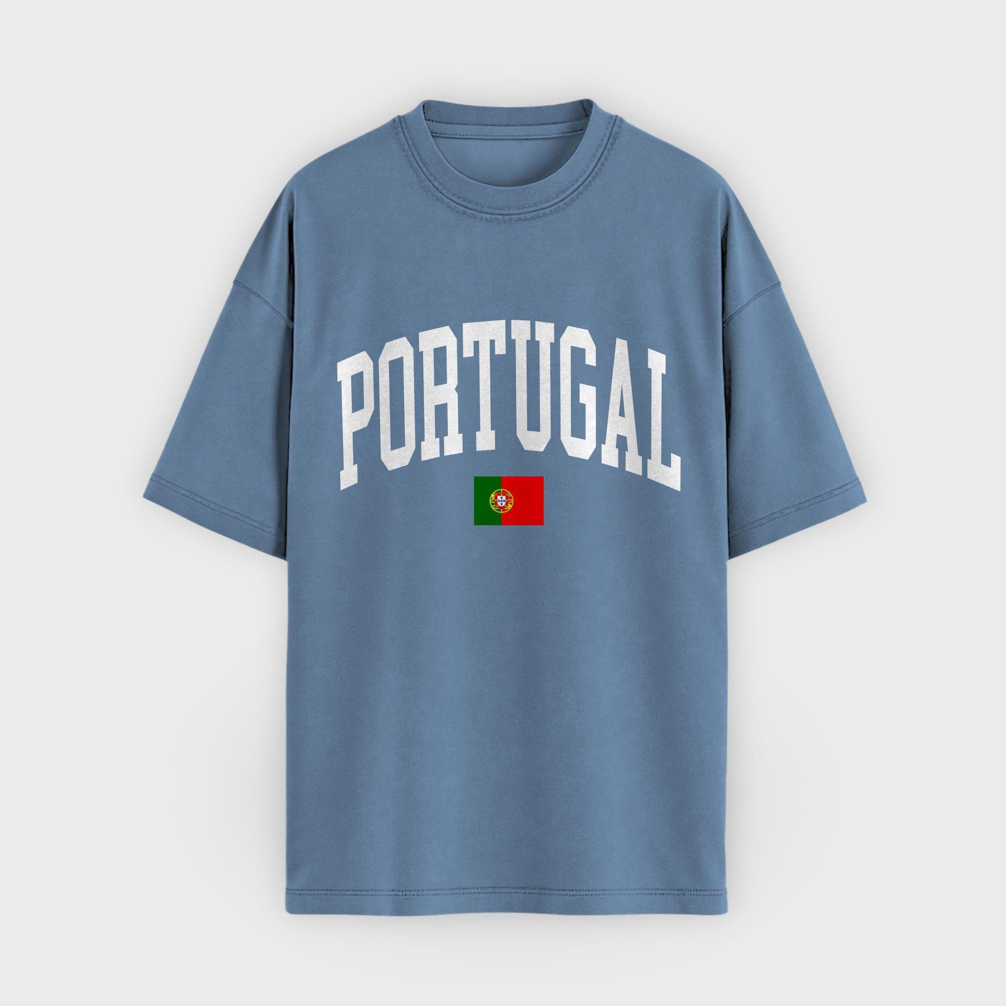 Portugal Collegiate Flag T-Shirt