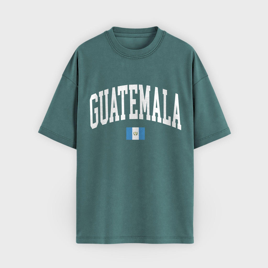 Guatemala Collegiate Flag T-Shirt