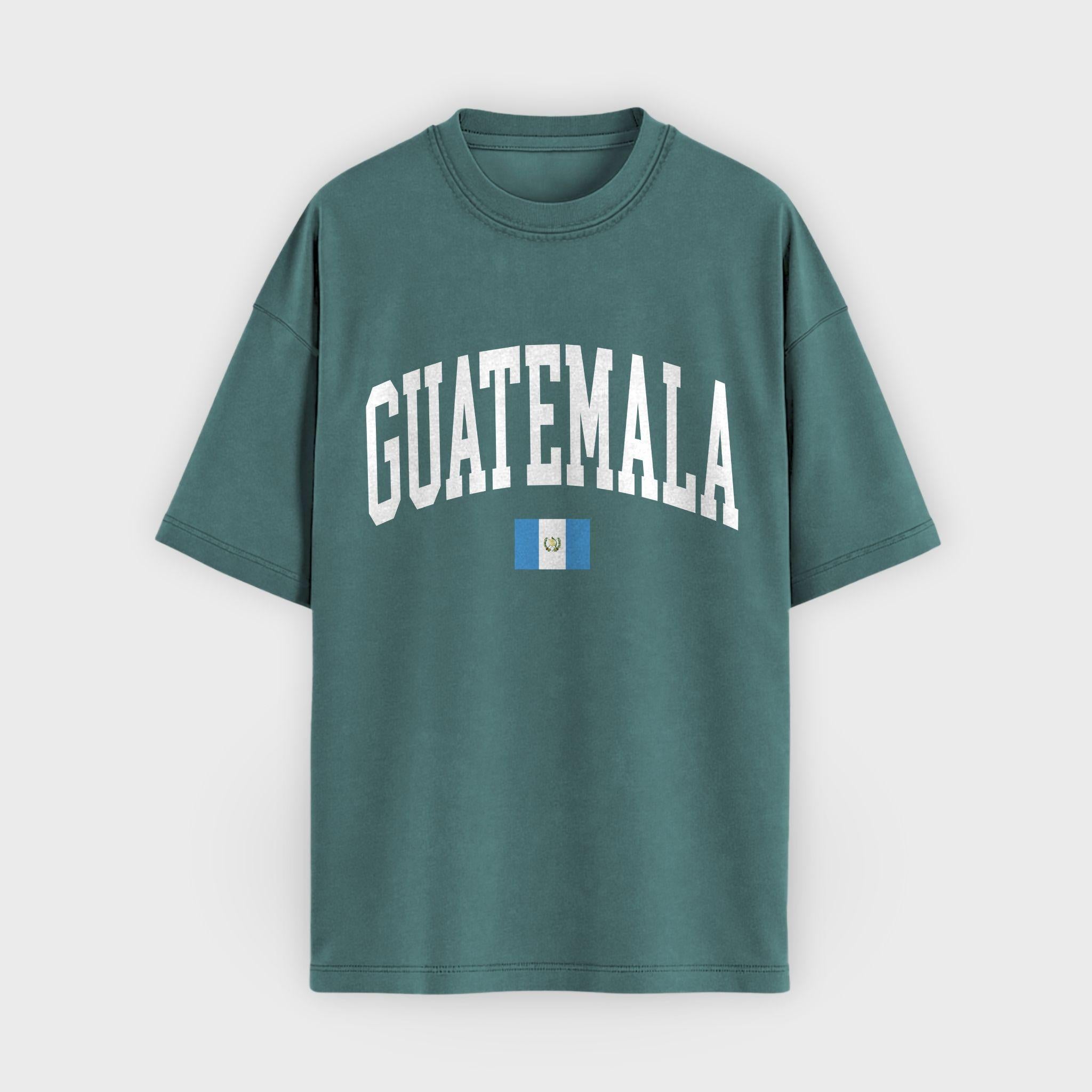 Guatemala Collegiate Flag T-Shirt