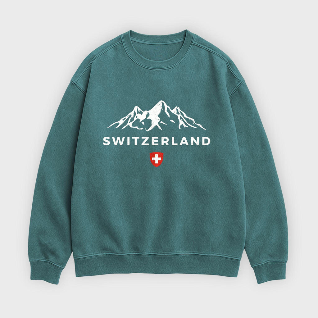 Switzerland Alpine Crest Sweatshirt