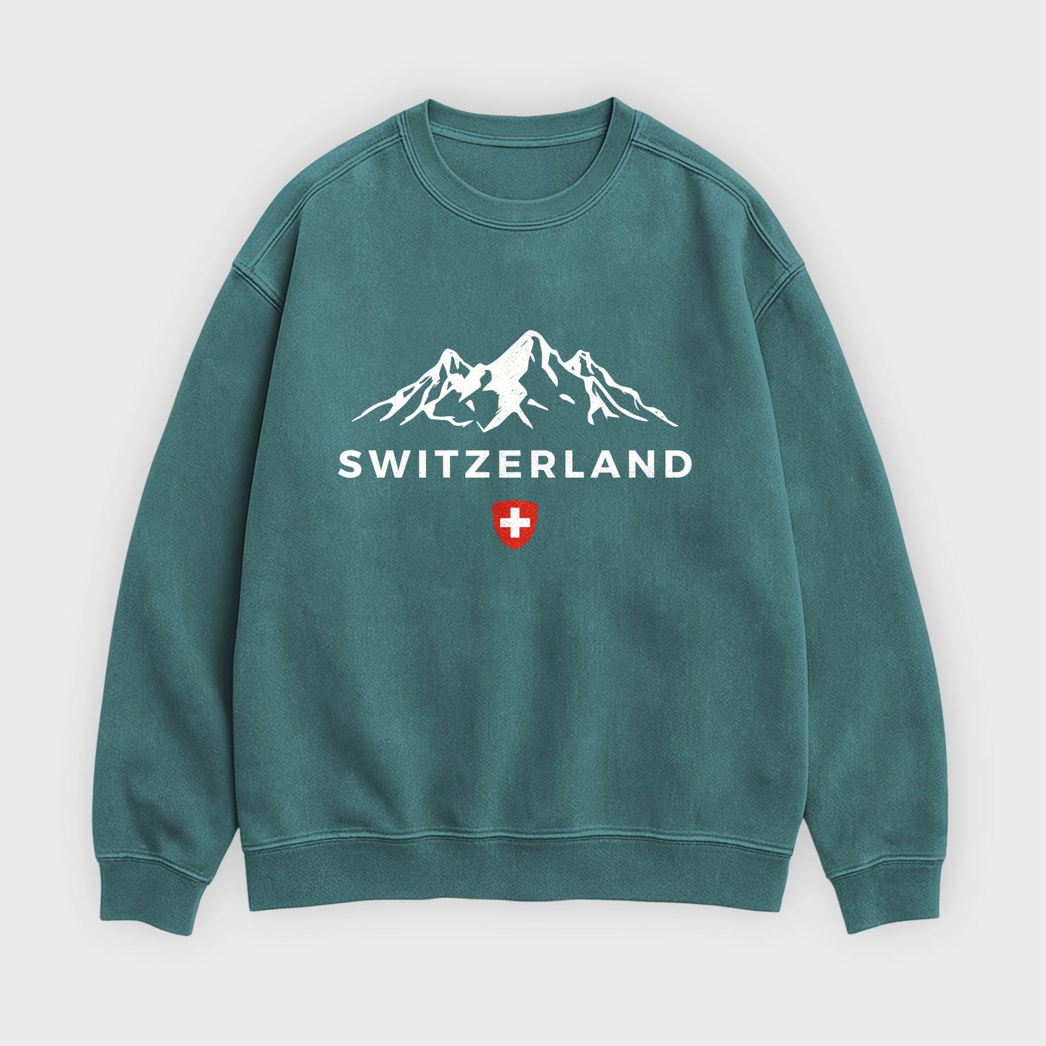 Switzerland Alpine Crest Sweatshirt