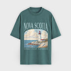 Nova Scotia Lighthouse Graphic T-Shirt