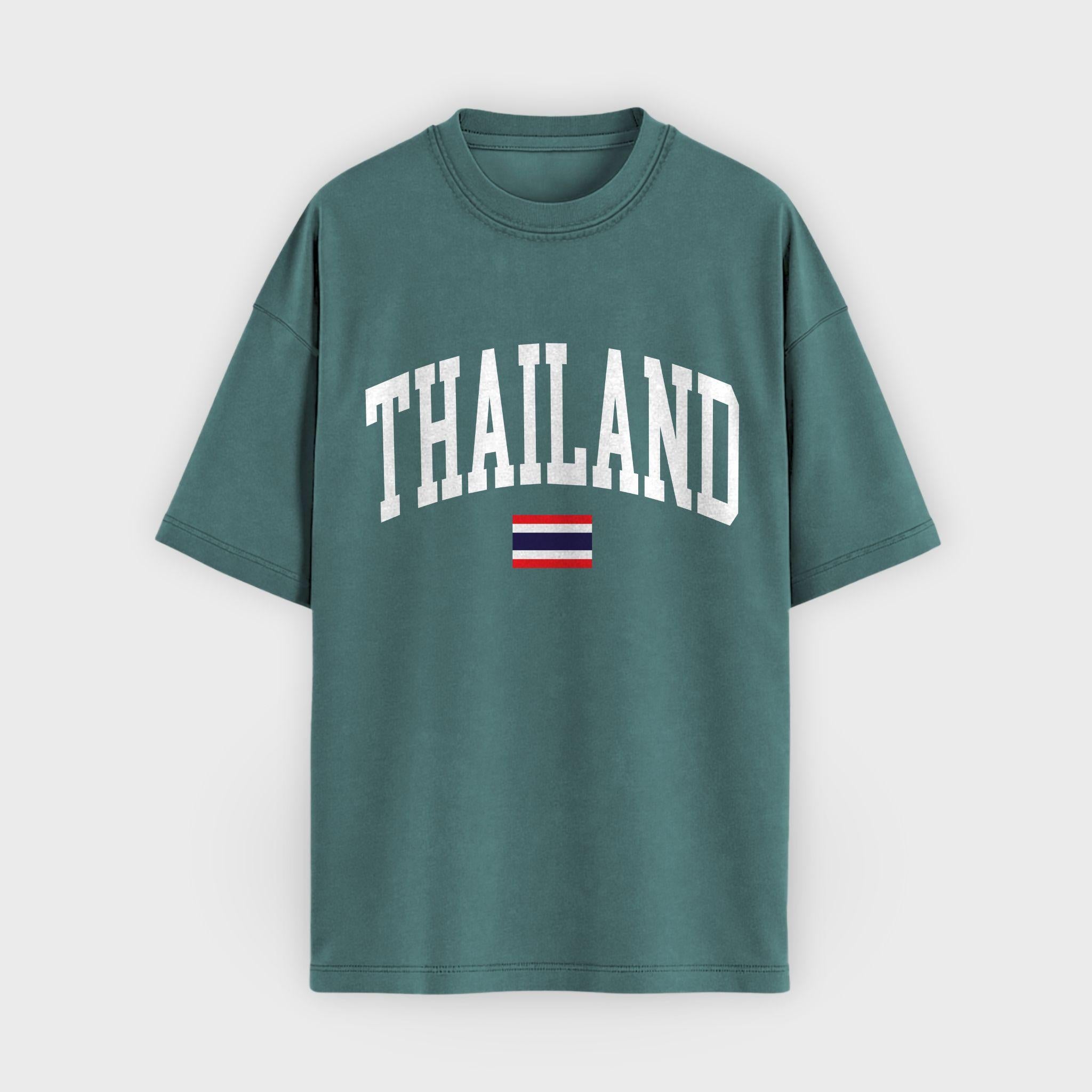 Thailand Collegiate Flag T-Shirt