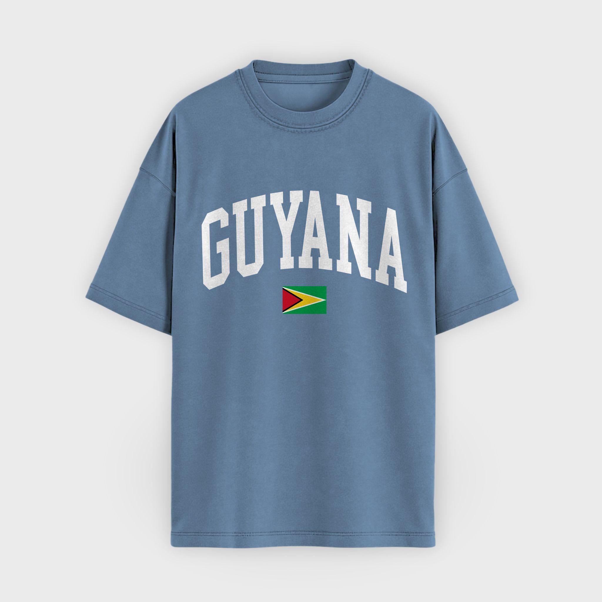 Guyana Collegiate Flag T-Shirt