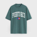 Puerto Rico Collegiate Flag T-Shirt