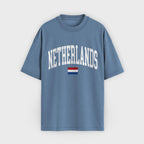 Netherlands Collegiate Flag T-Shirt