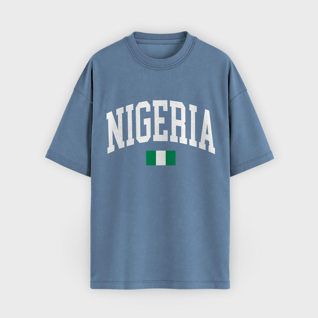 Nigeria Collegiate Flag T-Shirt