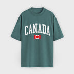 Canada Collegiate Flag T-Shirt