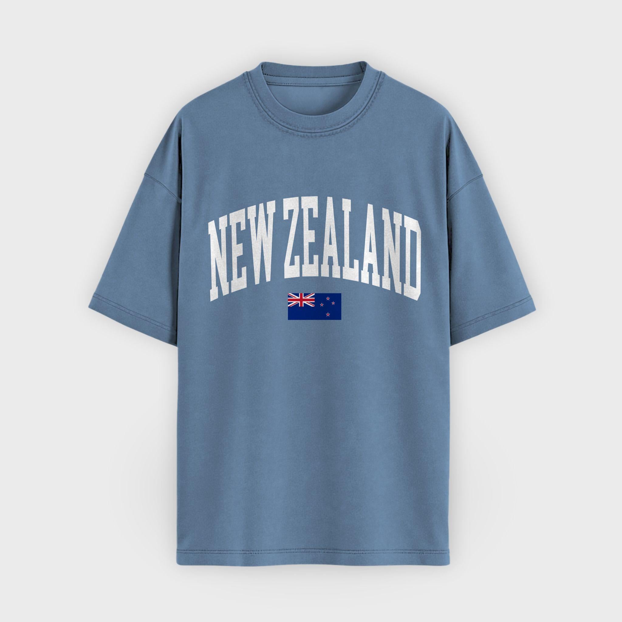 New Zealand Collegiate Flag T-Shirt