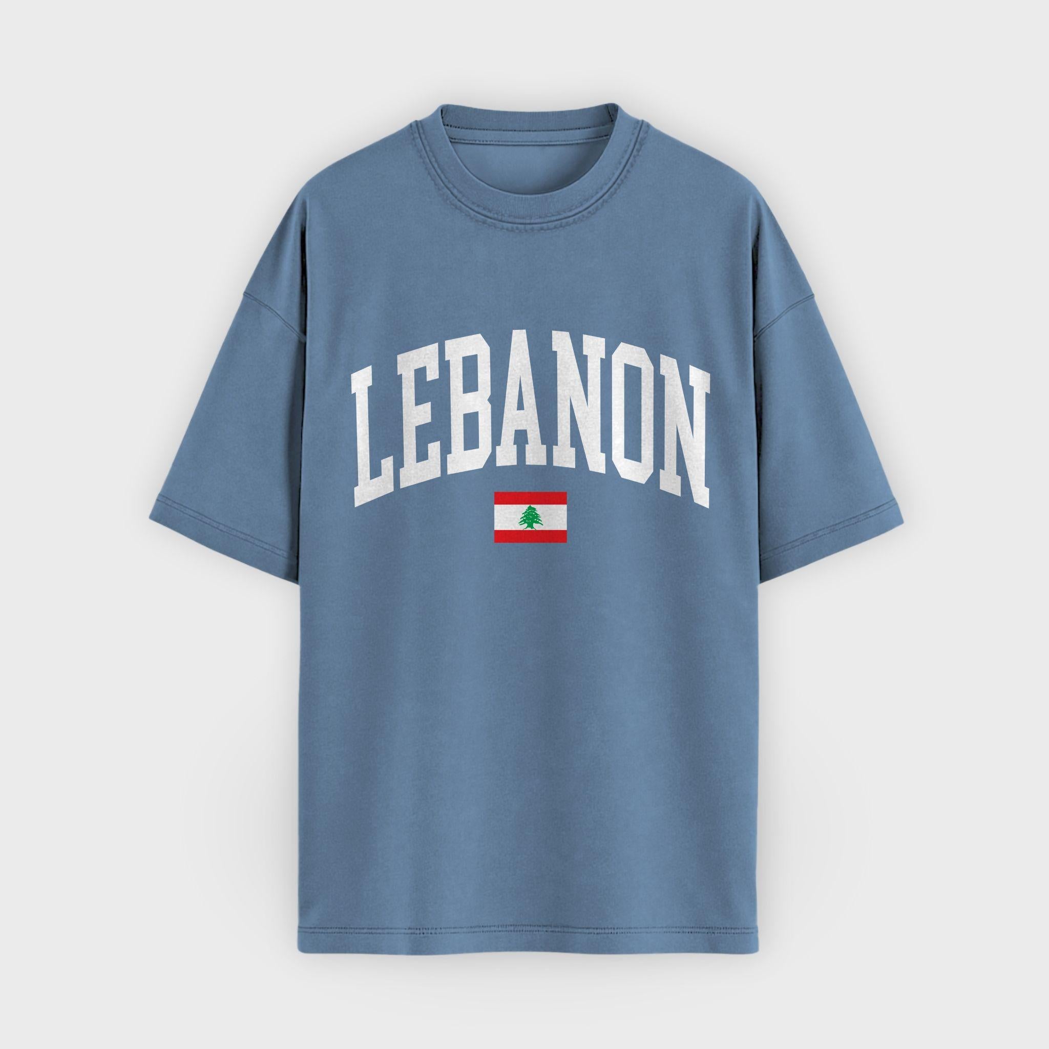 Lebanon Collegiate Flag T-Shirt