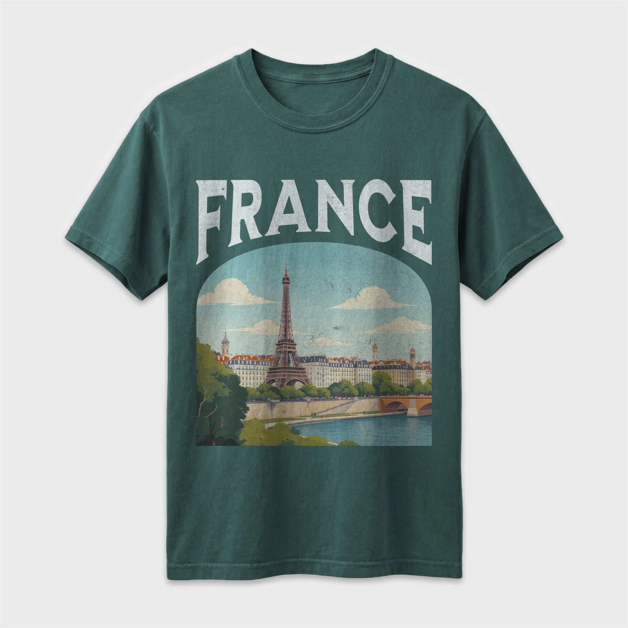 France Vintage Travel Poster T-Shirt