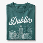 Dublin Ireland Line Art T-Shirt