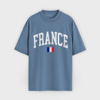 France Collegiate Flag T-Shirt