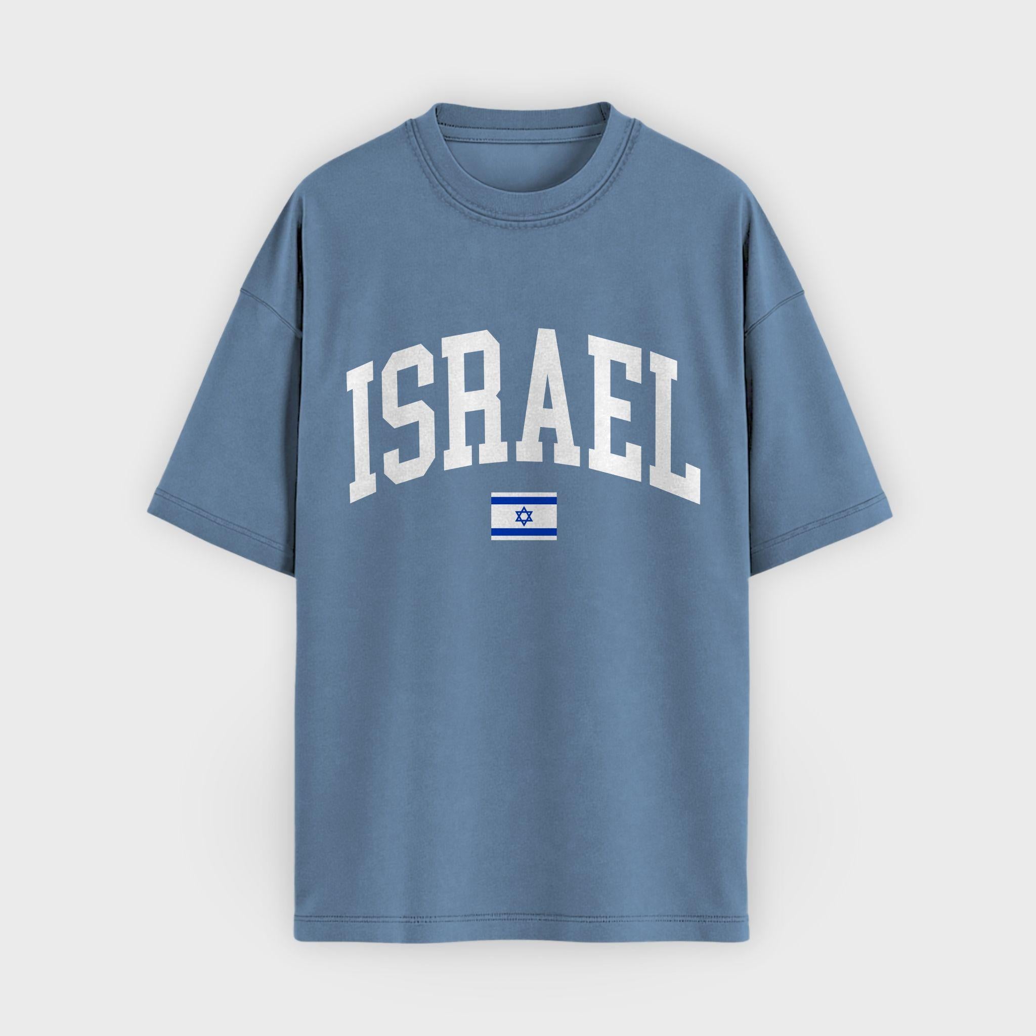 Israel Collegiate Flag T-Shirt