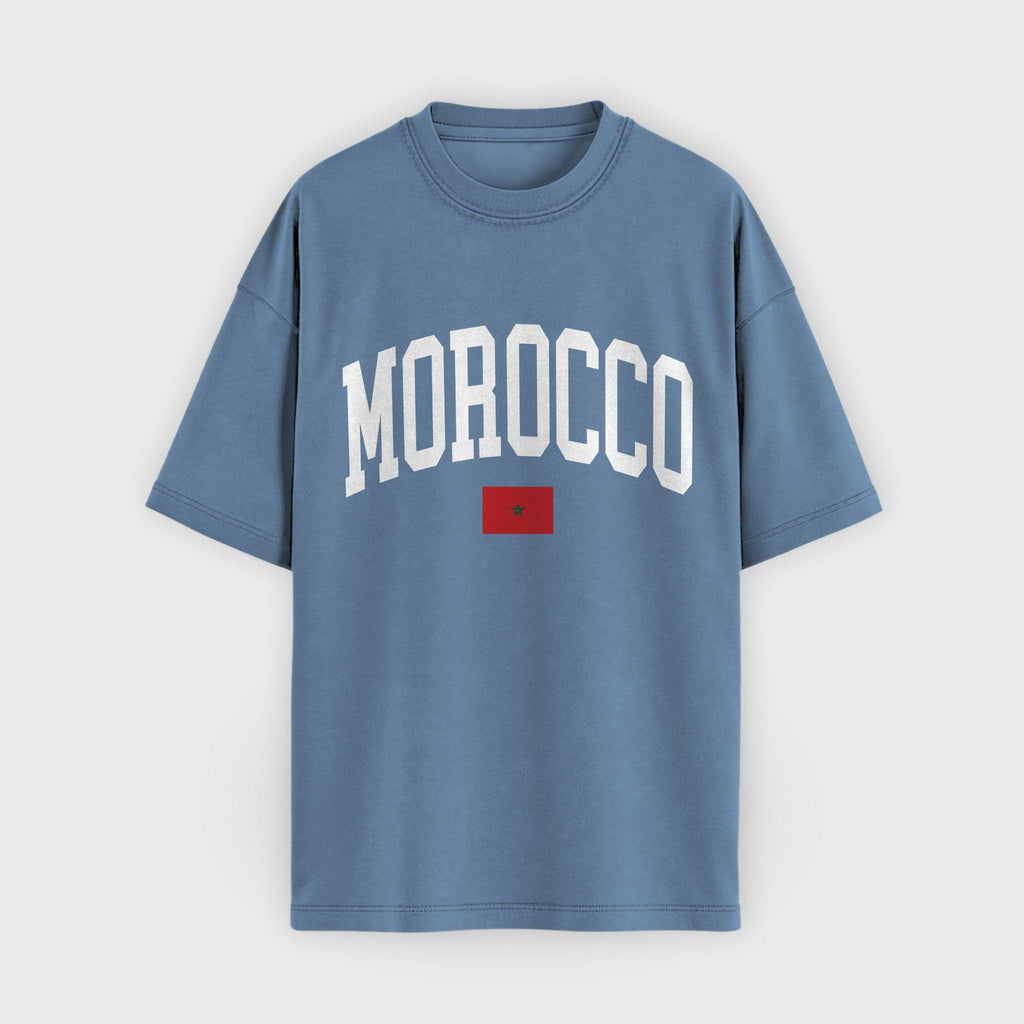 Morocco Collegiate Flag T-Shirt