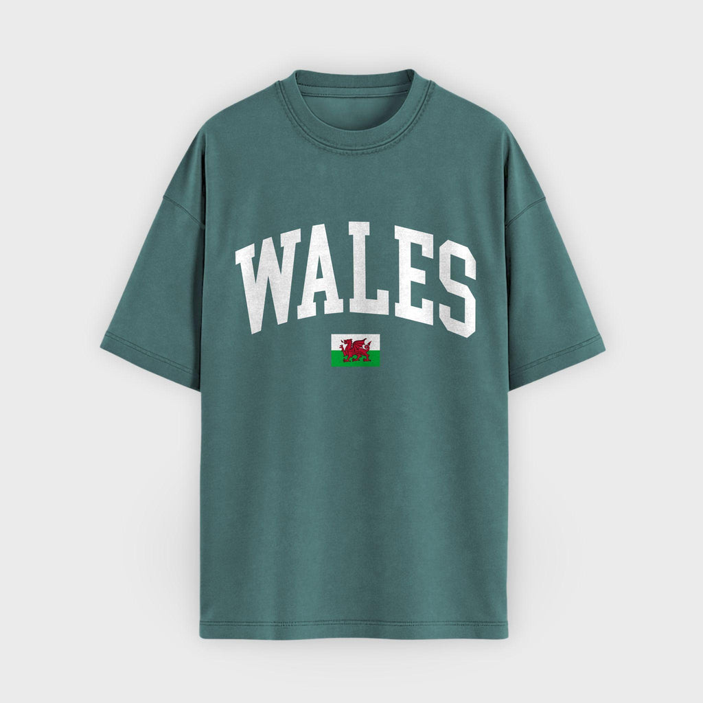 Wales Collegiate Flag T-Shirt