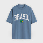 Brasil Collegiate Flag T-Shirt