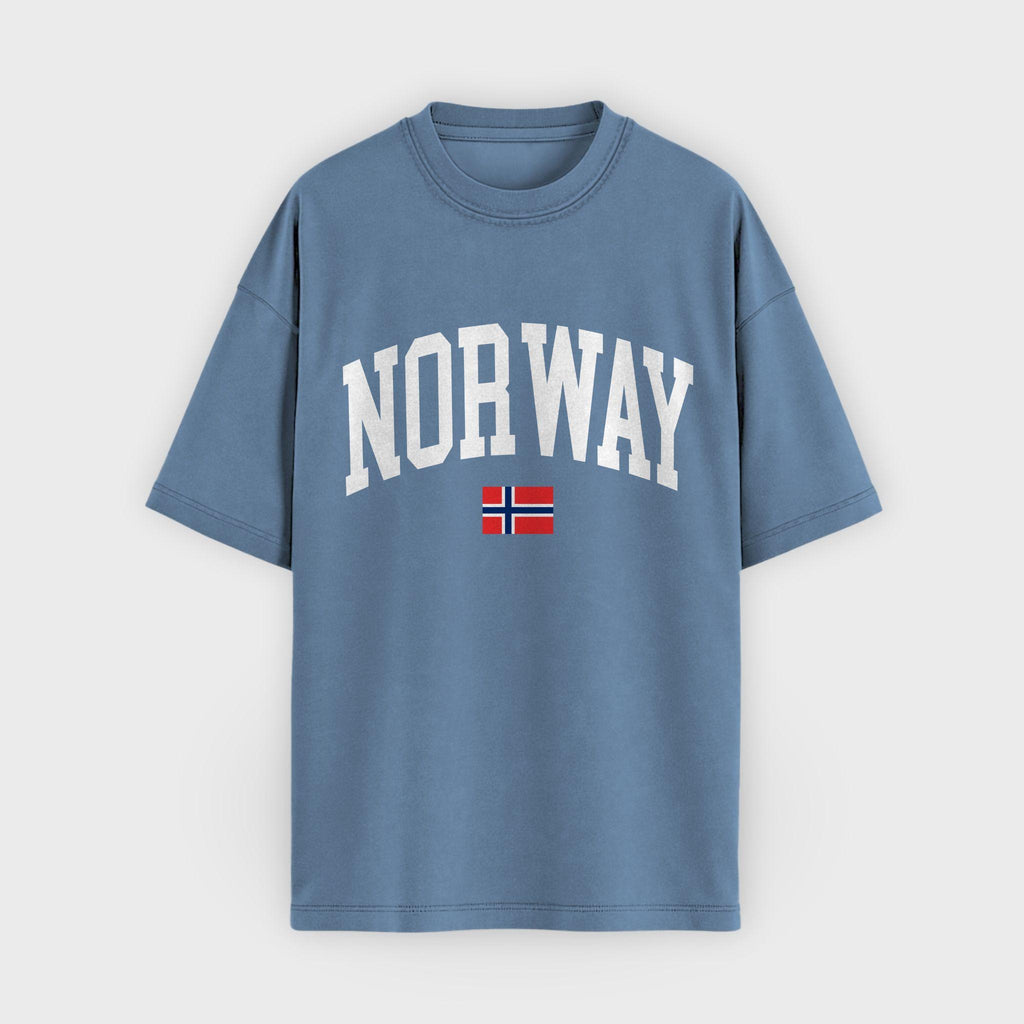 Norway Collegiate Flag T-Shirt