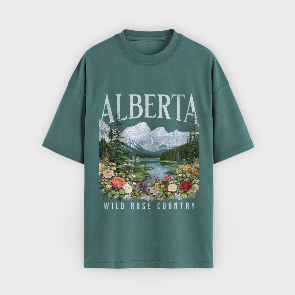 Alberta Wild Rose Country T-Shirt