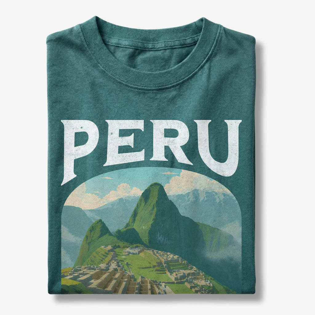 Peru Vintage Travel Poster T-Shirt