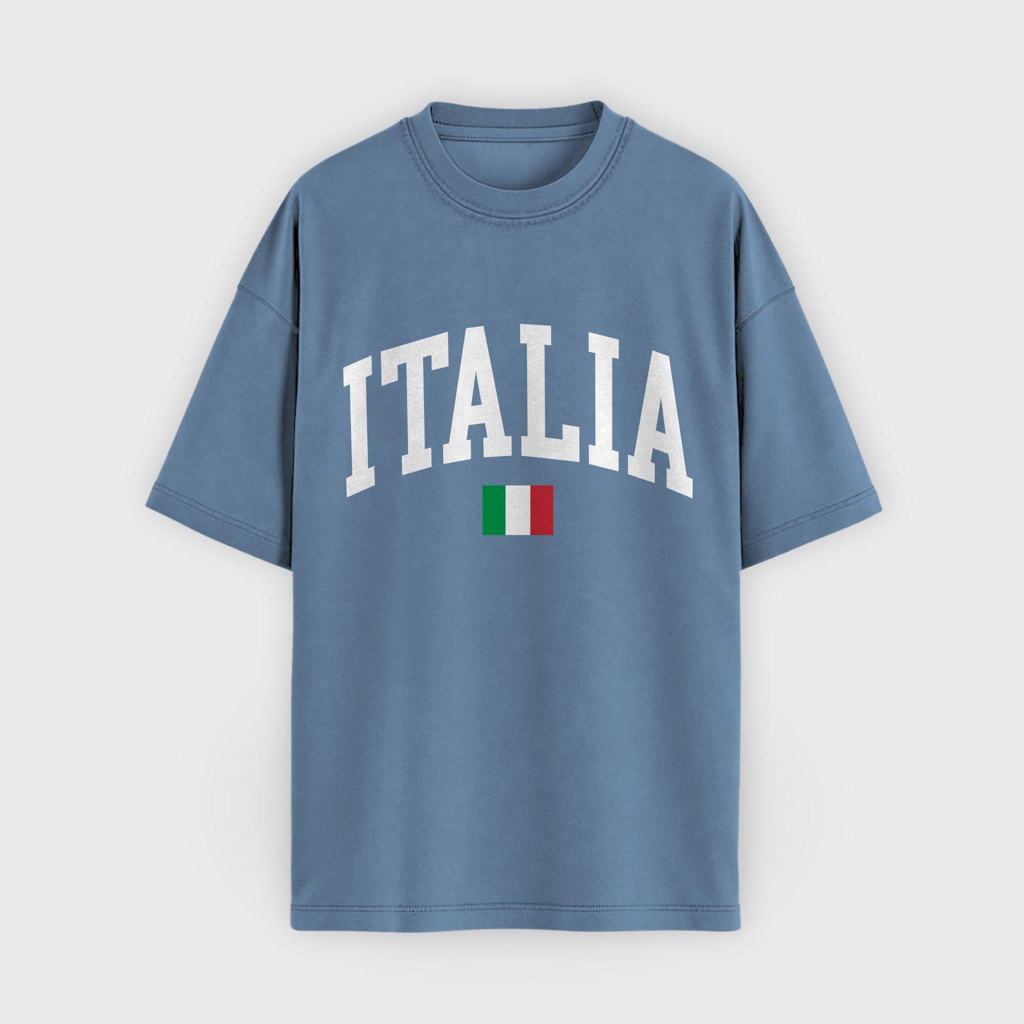 Italia Collegiate Flag T-Shirt