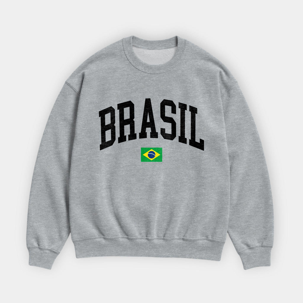 Brasil Collegiate Flag Sweatshirt