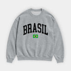 Brasil Collegiate Flag Sweatshirt