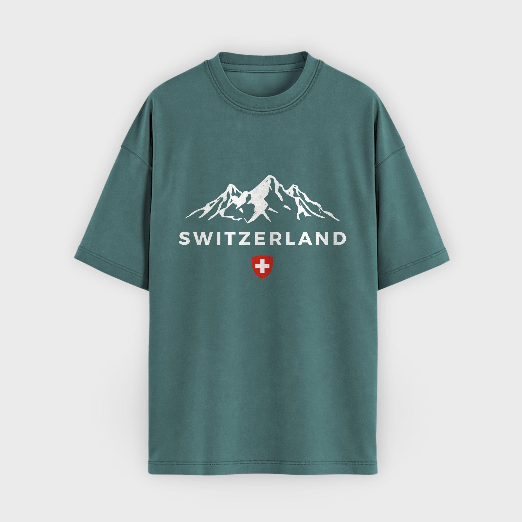Switzerland Alpine Crest T-Shirt
