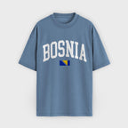 Bosnia Collegiate Flag T-Shirt