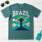 Brazil Vintage Travel Poster T-Shirt
