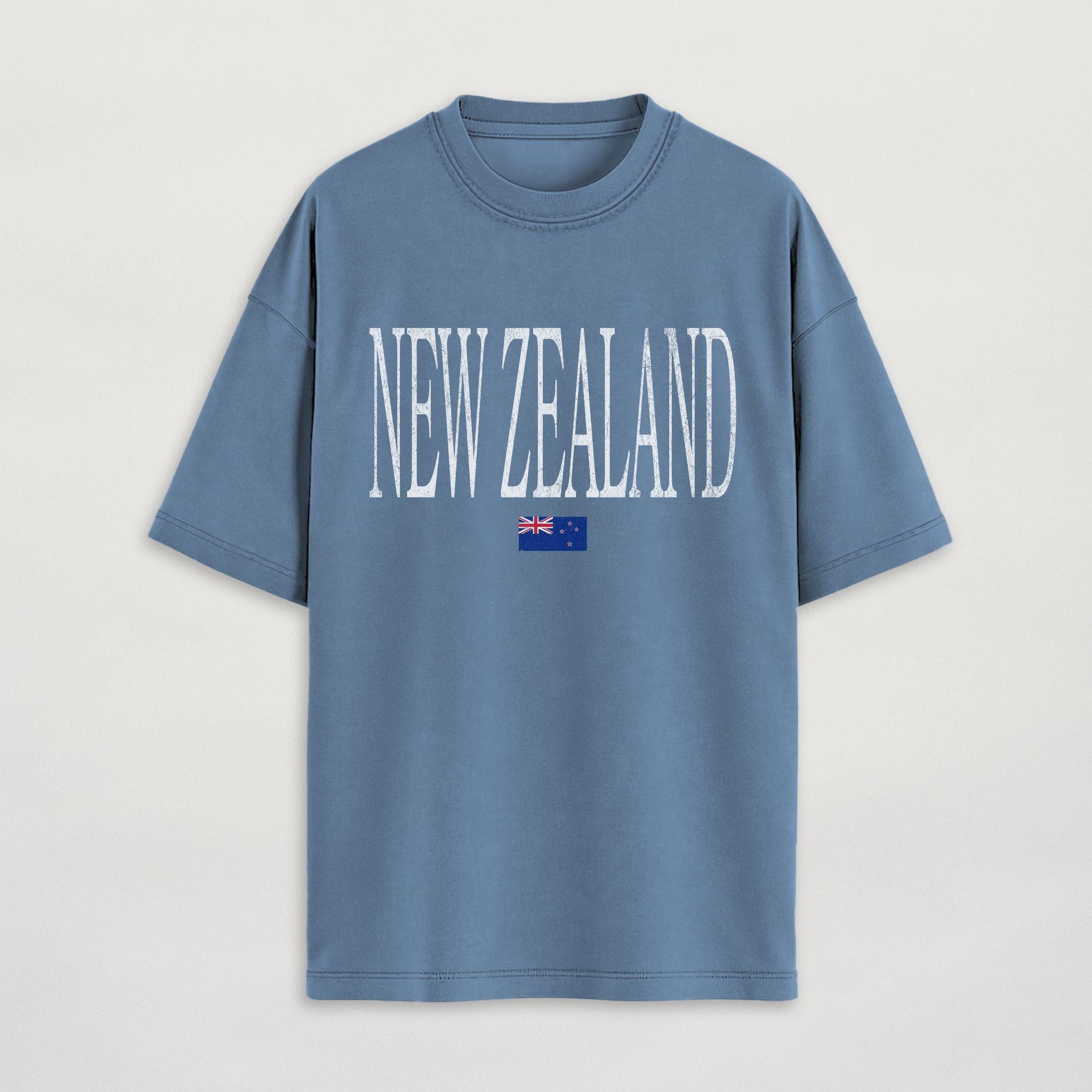Distressed New Zealand T-Shirt