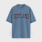Scotland Tartan Letter T-Shirt